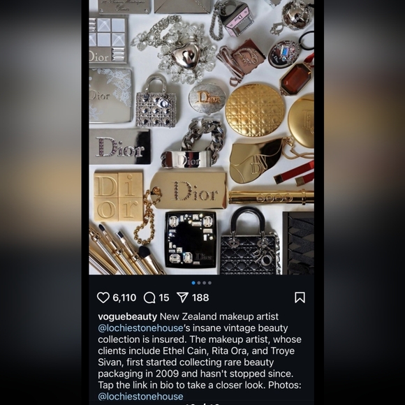 Dior Collectible Dual Gloss Toggle Compact (HTF/Ltd Edition/NIB) - Picture 12 of 13